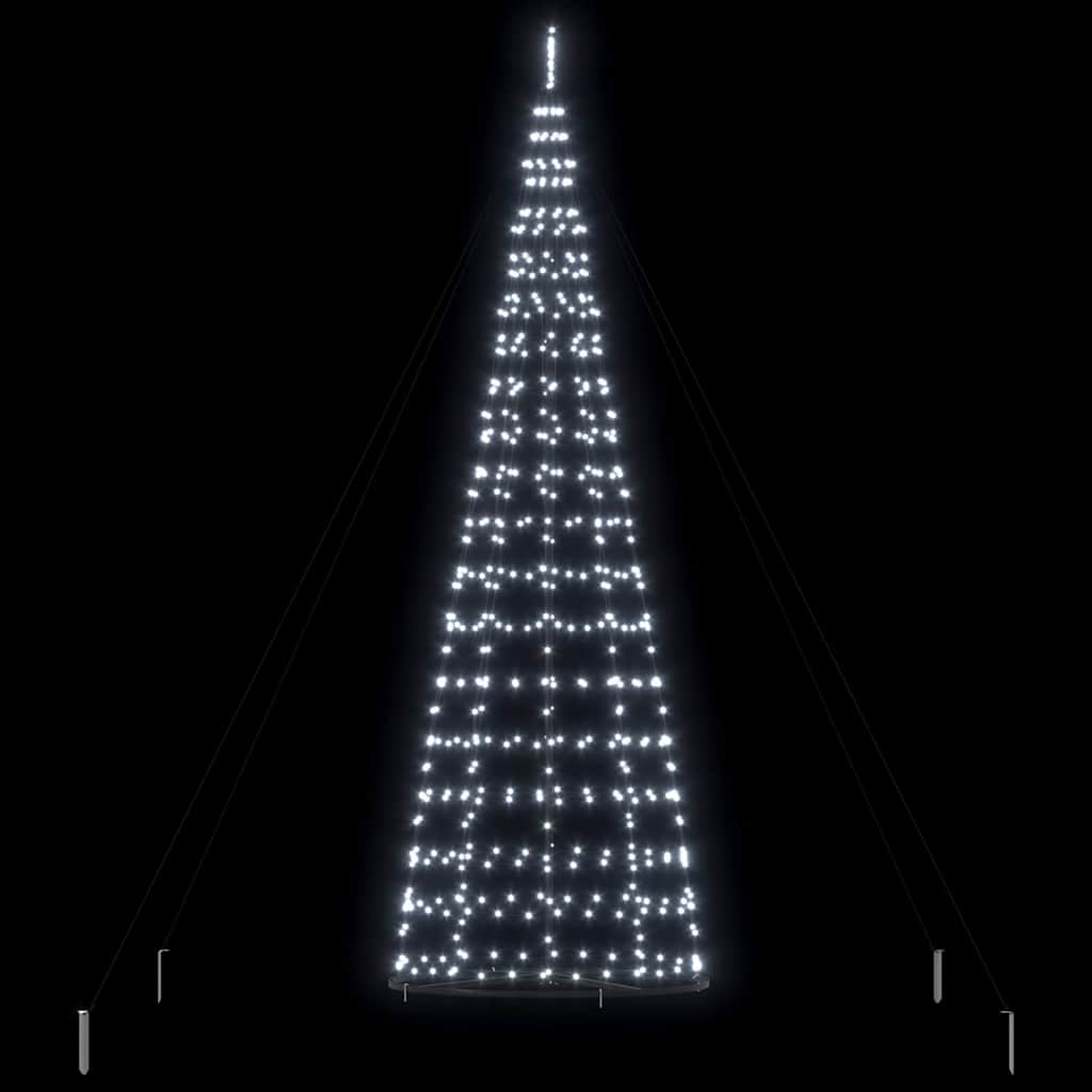 Albero di Natale LED con 800 LED Bianco freddo 400 cm Ferro