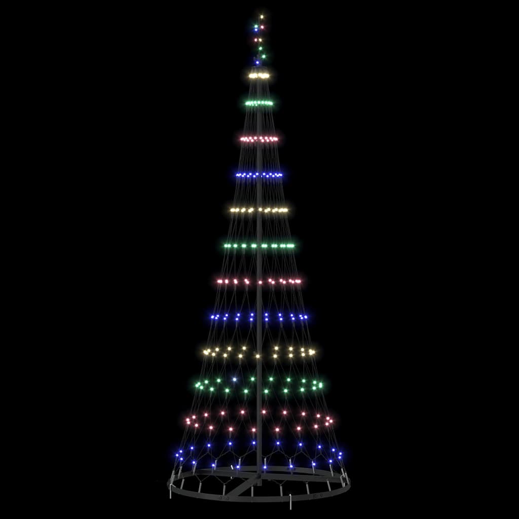 Albero di Natale LED Multicolore 71 x 71 x 184.5 cm Metallo
