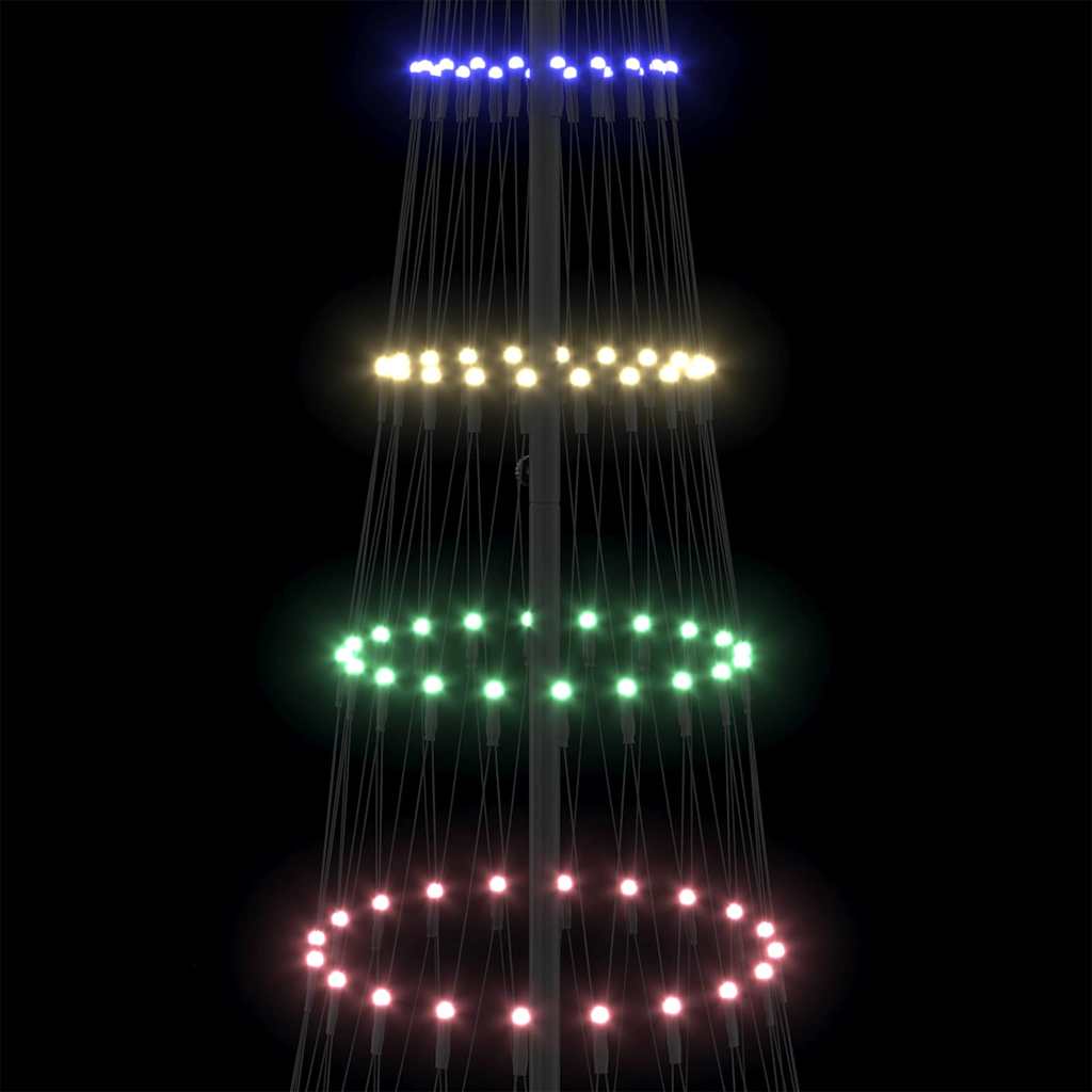 Albero di Natale LED Multicolore 100.5 x 100.5 x 302.5 cm