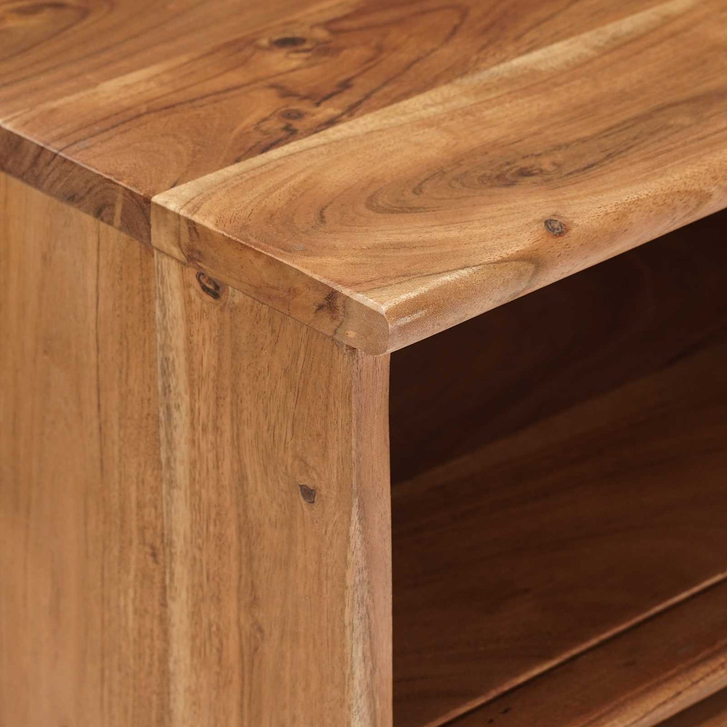 Tavolino da salotto con cassetto Naturale 85 x 45,5 x 40 cm | homemem39