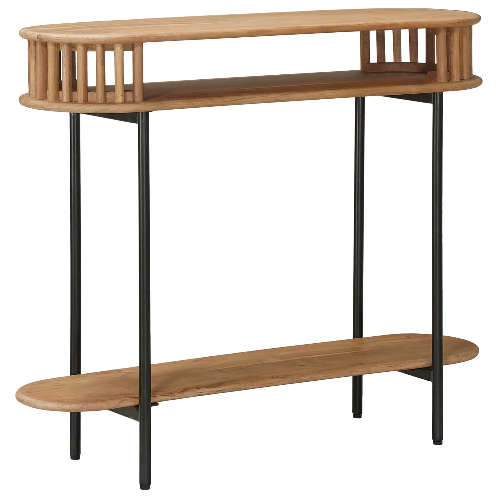 Tavolino fatto a mano Marrone Teak 90 x 30 x 75 cm | homemem39