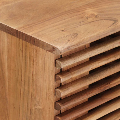 Tavolino fatto a mano Marrone Teak 100 x 30 x 75 cm | homemem39