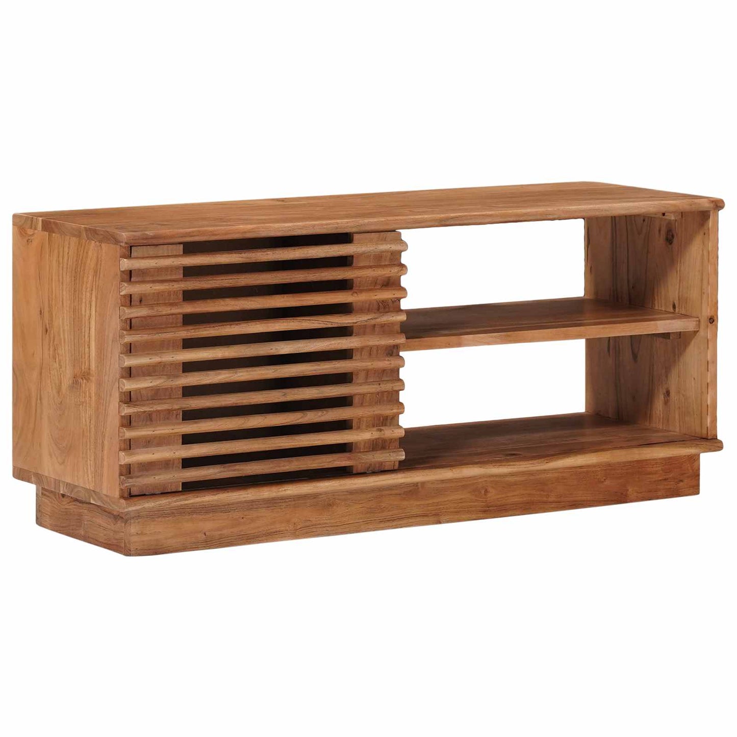 Mobile TV con archiviazione con porta Naturale 90 x 30 x 40 cm | homemem39