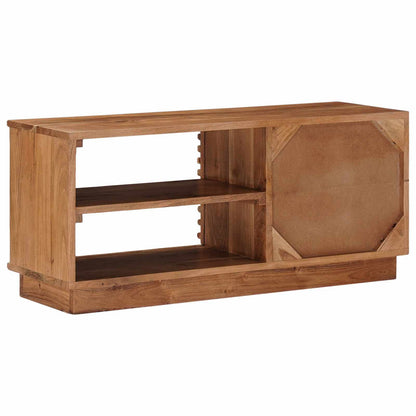 Mobile TV con archiviazione con porta Naturale 90 x 30 x 40 cm | homemem39