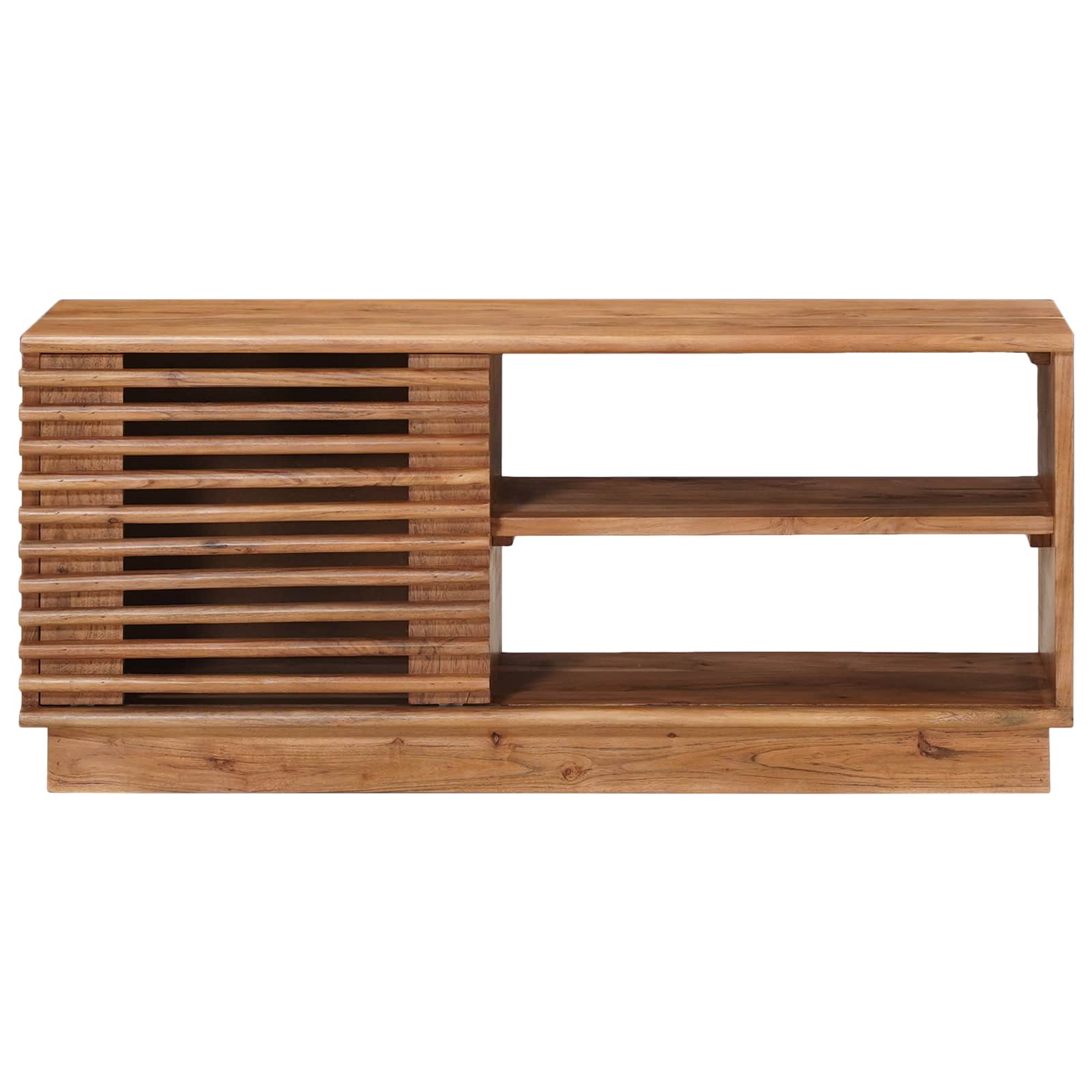 Mobile TV con archiviazione con porta Naturale 90 x 30 x 40 cm | homemem39