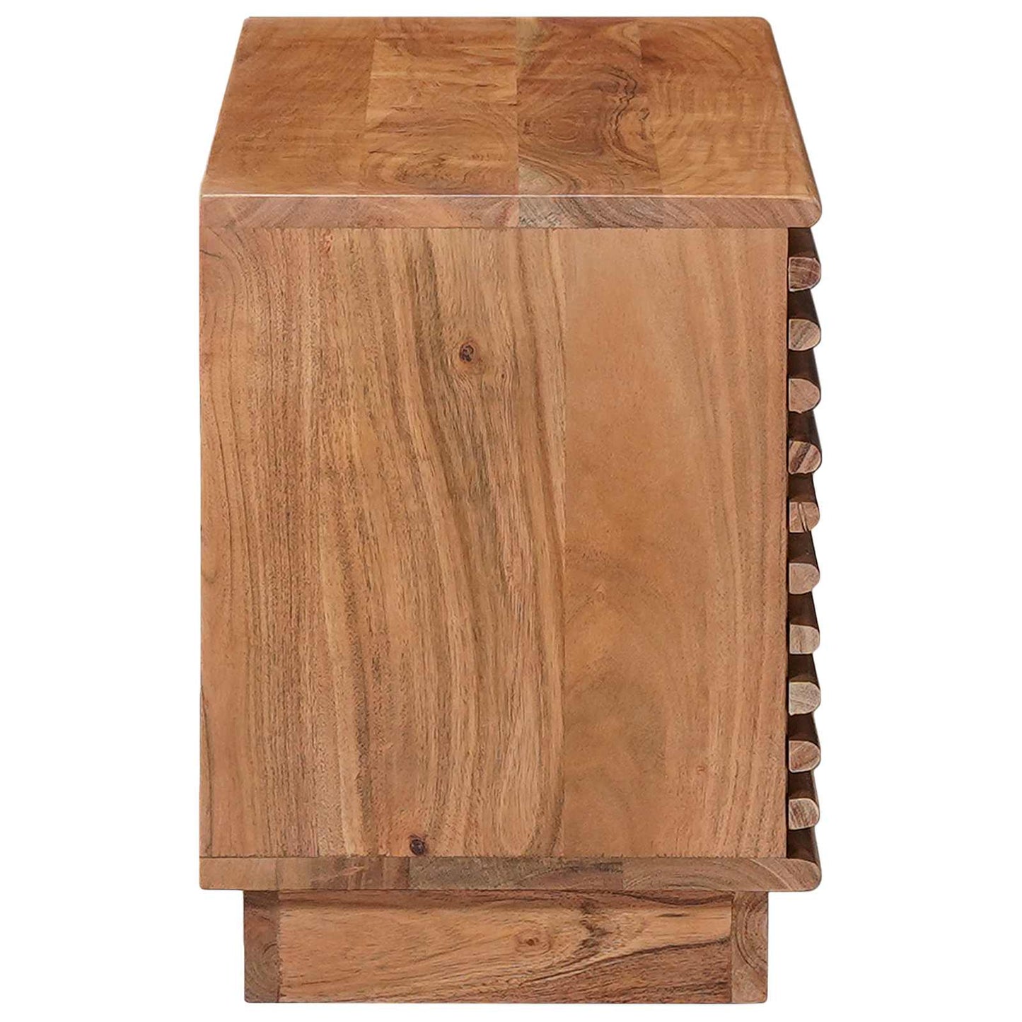 Mobile TV con archiviazione con porta Naturale 90 x 30 x 40 cm | homemem39