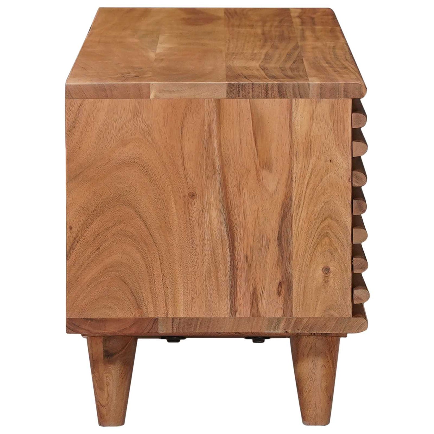Mobile TV con archiviazione con porta Naturale 105 x 30 x 35 cm | homemem39