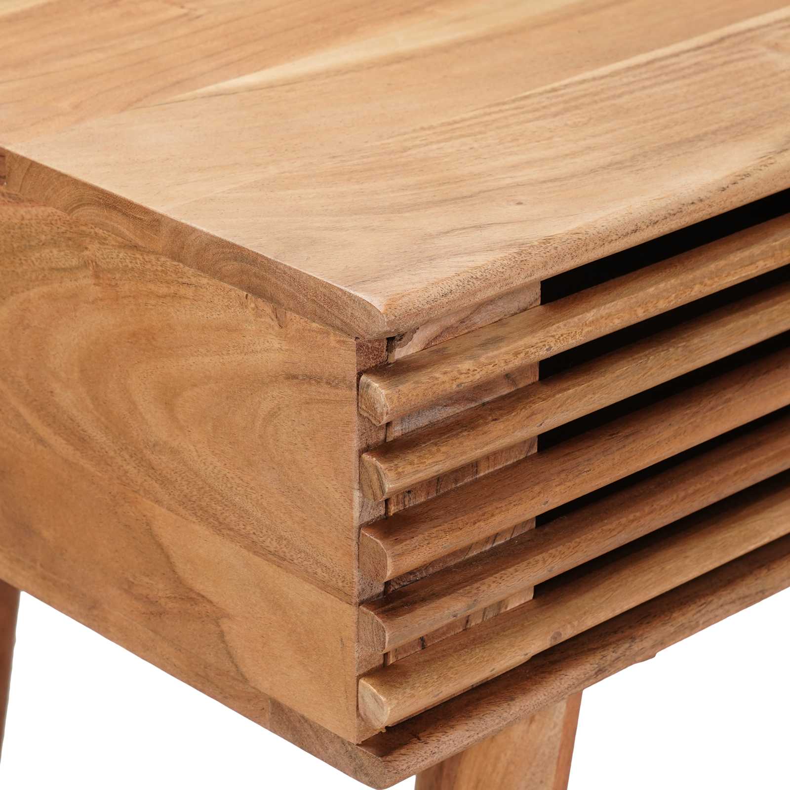 Scrivania con cassetto Naturale 100 x 48 x 76 cm | homemem39