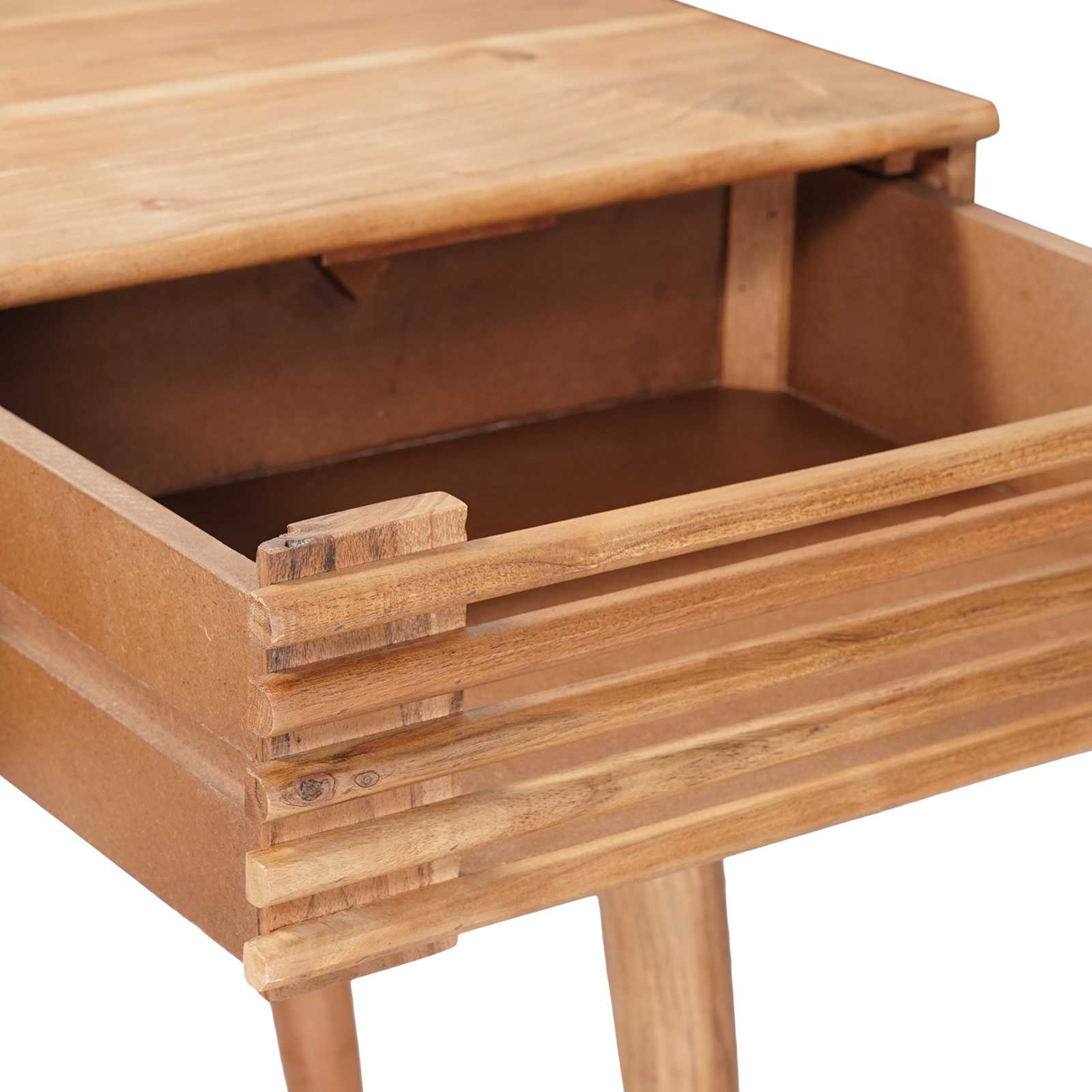 Scrivania con cassetto Naturale 100 x 48 x 76 cm | homemem39