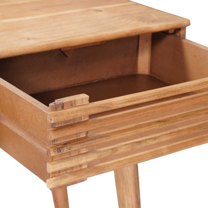 Scrivania con cassetto Naturale 100 x 48 x 76 cm | homemem39