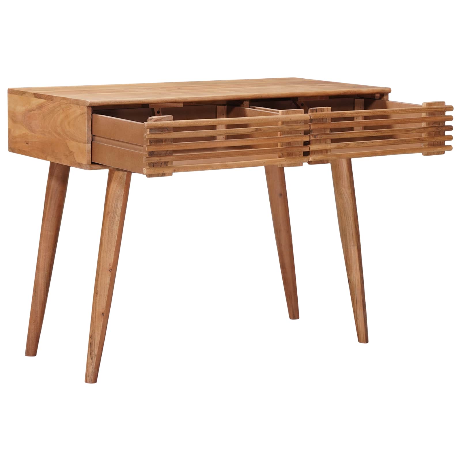 Scrivania con cassetto Naturale 100 x 48 x 76 cm | homemem39
