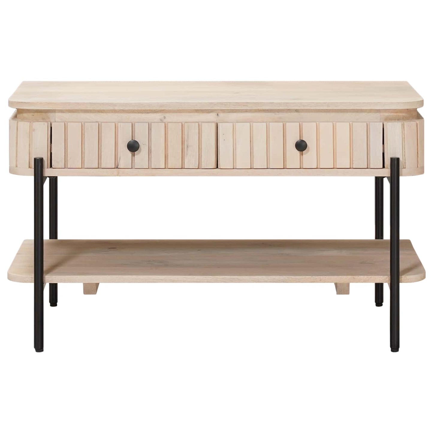 Tavolo da Caffè Fatto a Mano Bianco 85 x 45 x 50 cm | homemem39