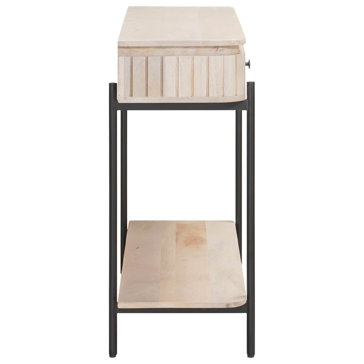 Tavolino fatto a mano Bianco 100 x 30 x 76 cm | homemem39