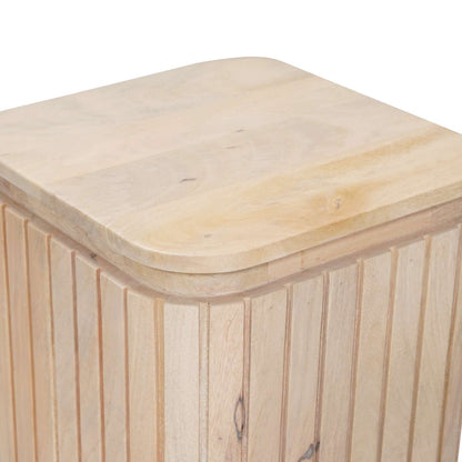 Set di Tavolini Fatti a Mano 2 pcs Bianco 45 x 45 x 45 cm | homemem39