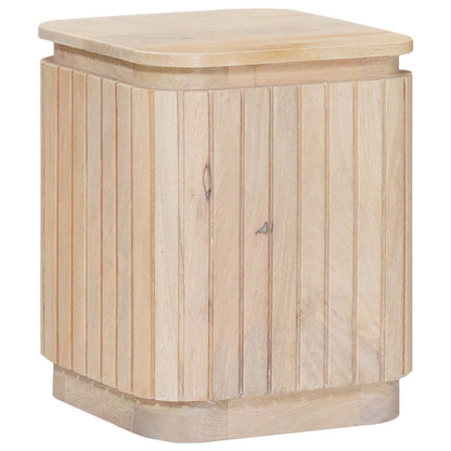 Set di Tavolini Fatti a Mano 2 pcs Bianco 45 x 45 x 45 cm