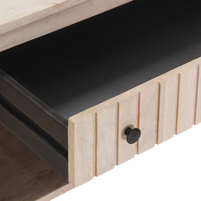 Panca per scarpe con cassetto con lo scaffale 85 x 37 x 48 cm | homemem39