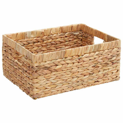 Cesti per Stoccaggio 3 pcs Naturale Giacinto d'acqua | homemem39