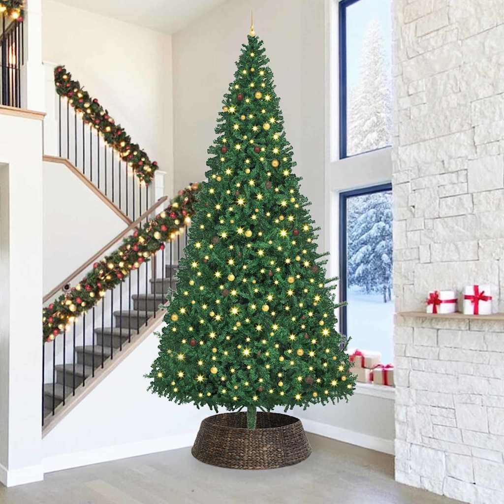 Collare per Albero di Natale Nero 105 x 105 x 28 cm | homemem39