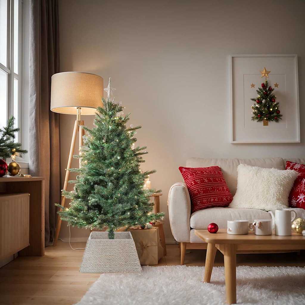 Collare per Albero di Natale Bianco 60 x 60 x 28 cm | homemem39