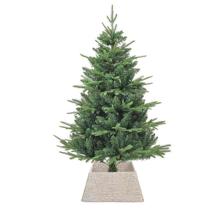Collare per Albero di Natale Bianco 60 x 60 x 28 cm | homemem39