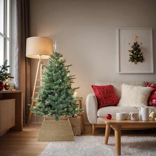 Collare per Albero di Natale Marrone 70 x 70 x 28 cm seagrass