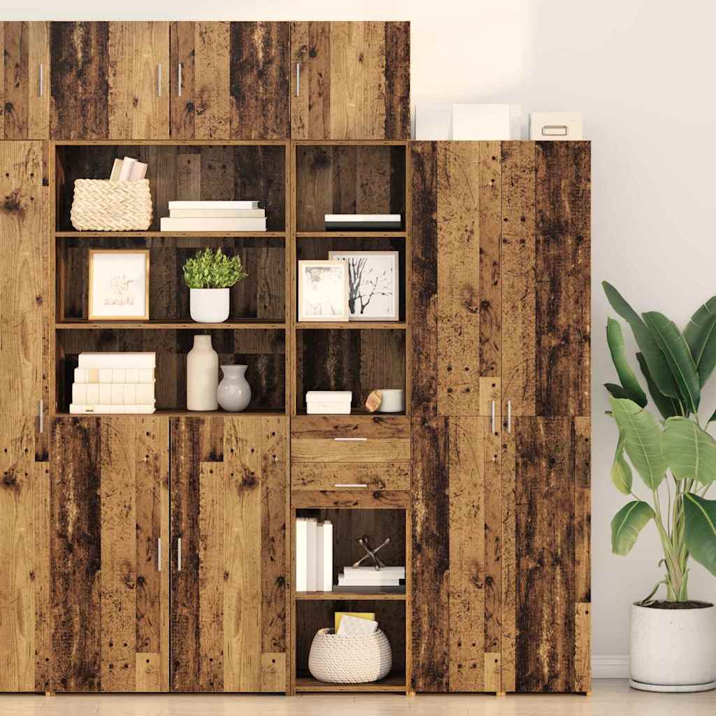 Credenza Legno vecchio 40 x 42,5 x 185 cm Legno multistrato