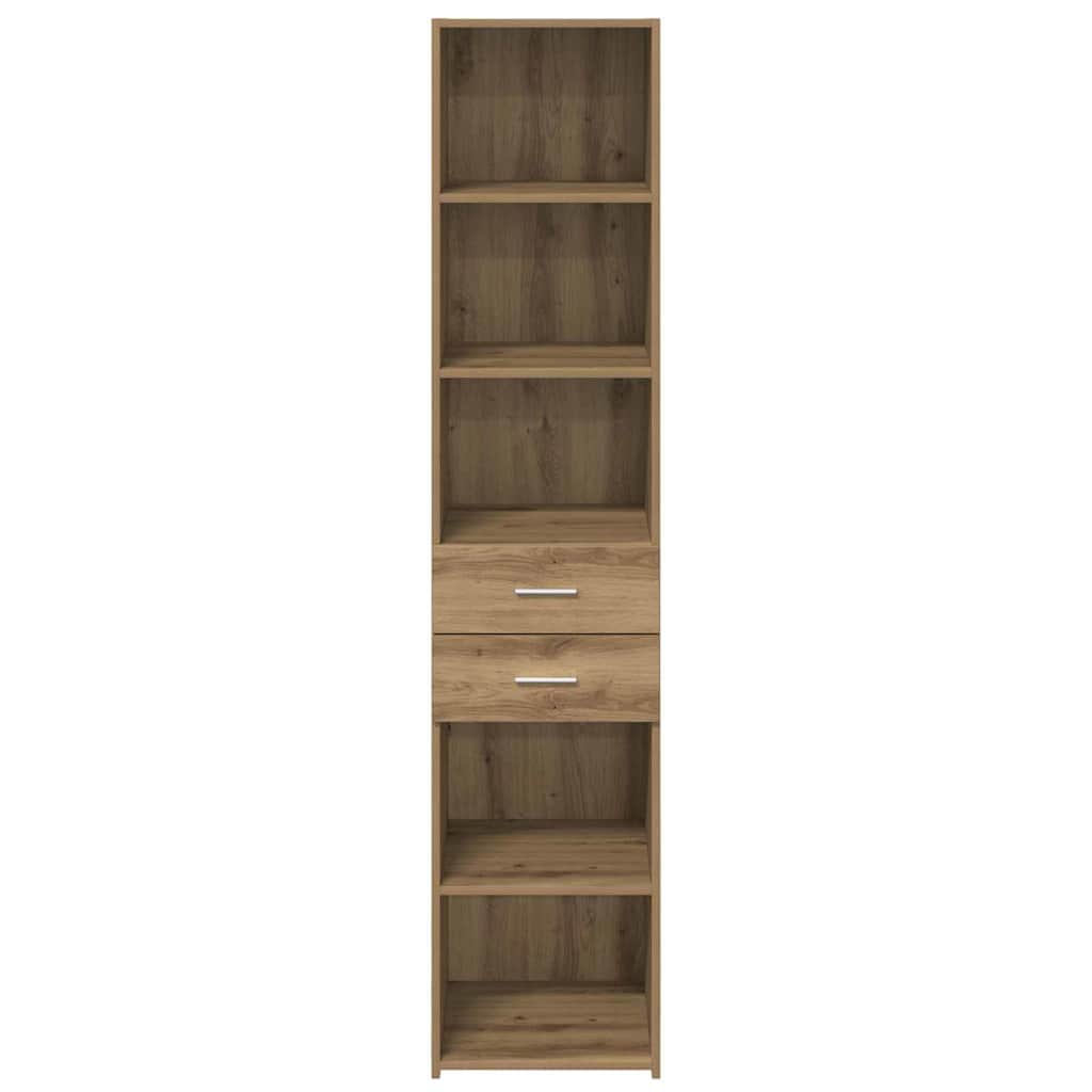 Credenza con cassetto Rovere artigianale 40 x 42,5 x 185 cm
