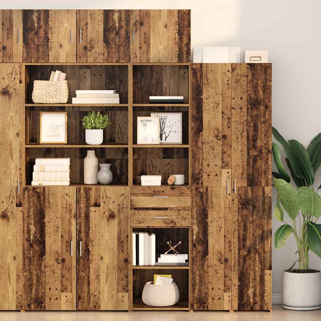 Credenza Legno vecchio 45 x 42,5 x 185 cm Legno multistrato