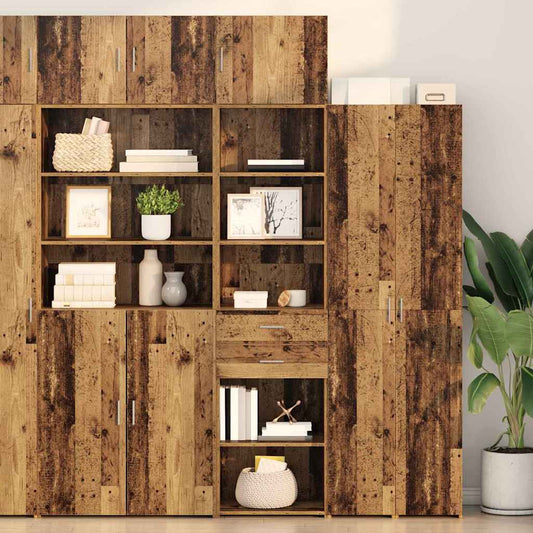 Credenza Legno vecchio 50 x 42,5 x 185 cm Legno multistrato