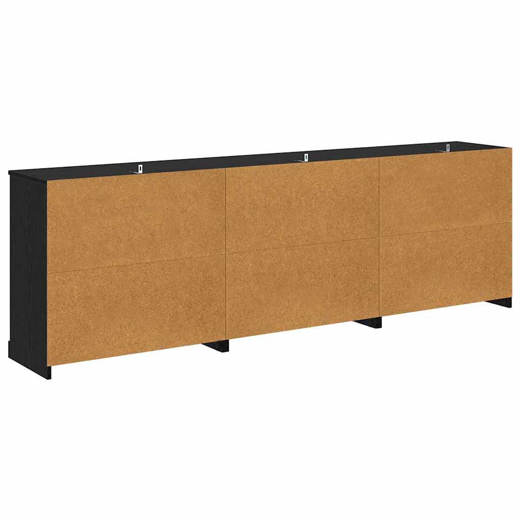 Sideboards 3 pcs Rovere artigianale 70 x 35,5 x 67,5 cm