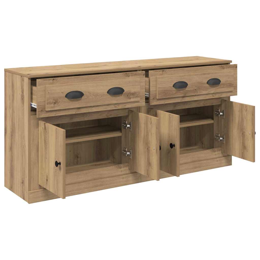 Sideboards 2 pcs Rovere artigianale 70 x 35,5 x 67,5 cm