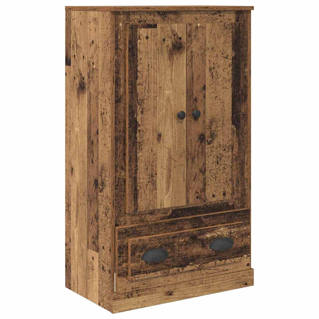 Credenza con cassetto 3 pcs Legno vecchio Legno multistrato