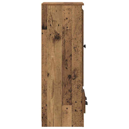 Credenza con cassetto 3 pcs Legno vecchio Legno multistrato