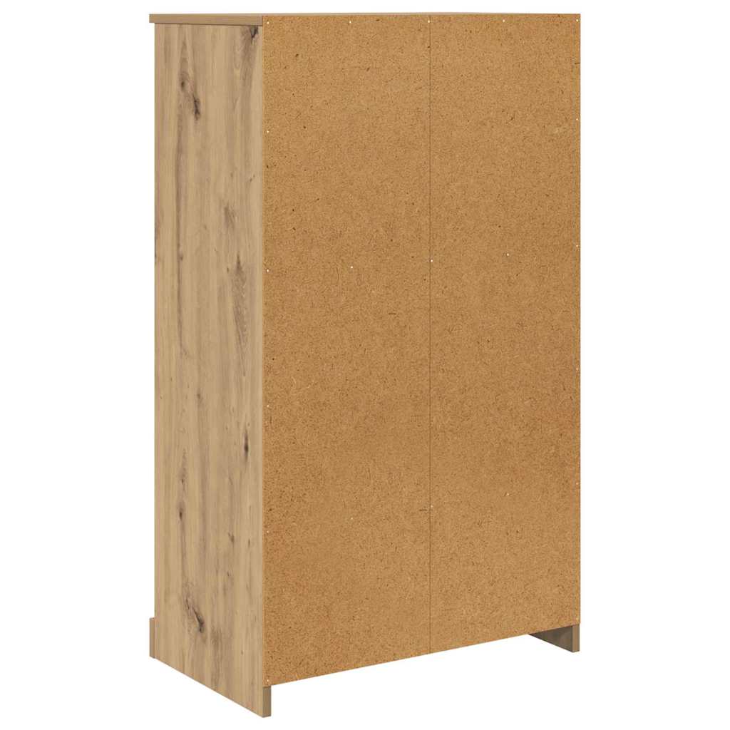 Credenza 3 pcs Rovere artigianale Legno multistrato