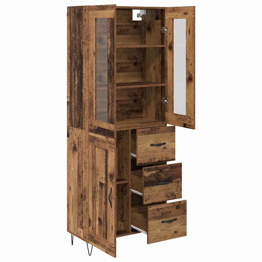 Credenza Legno vecchio 69,5 x 34 x 90 cm Legno multistrato
