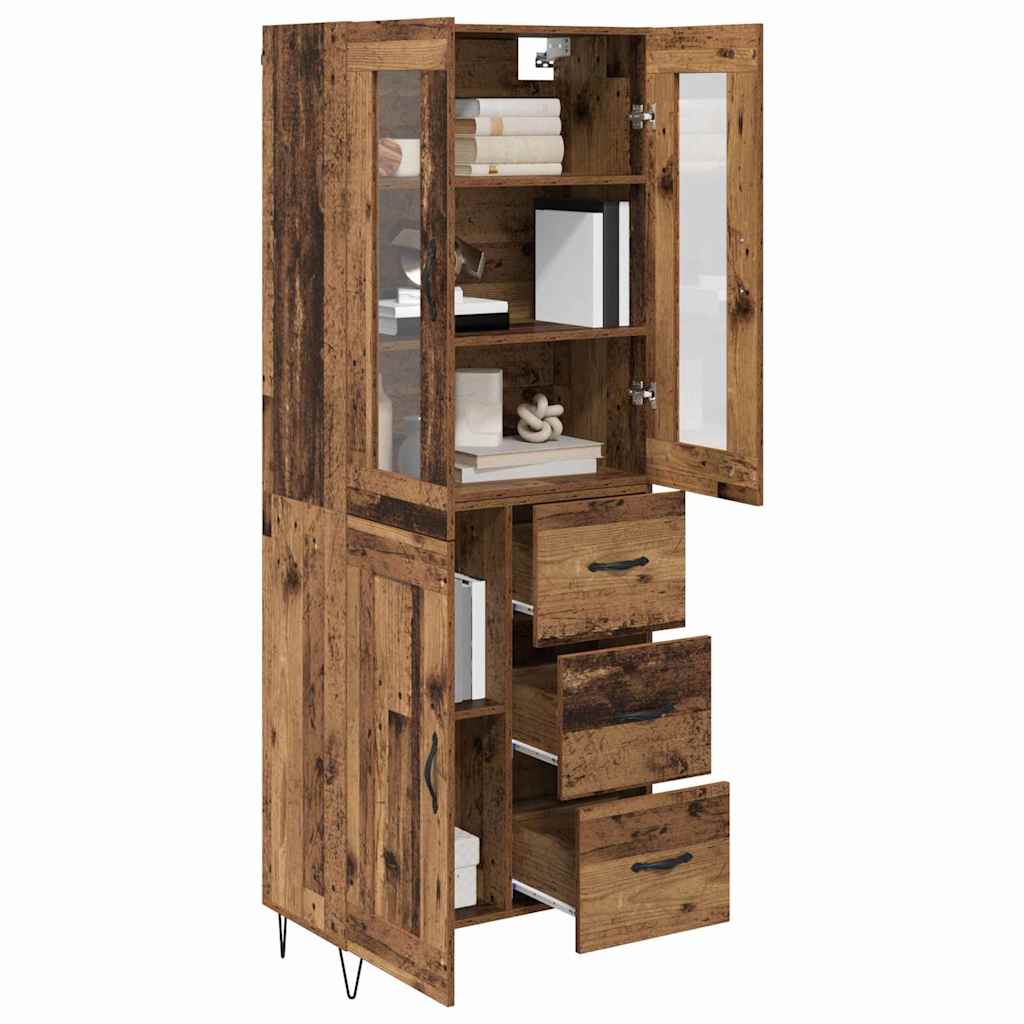 Credenza Legno vecchio 69,5 x 34 x 90 cm Legno multistrato