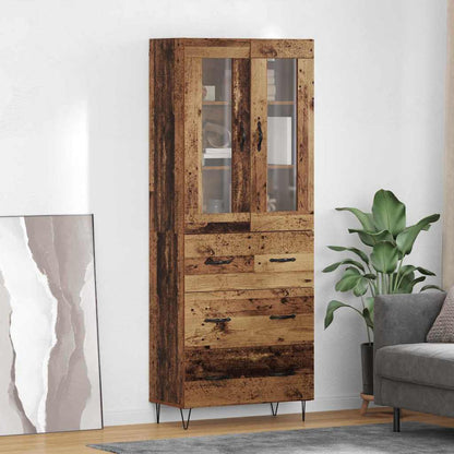 Credenza Legno vecchio 69,5 x 34 x 90 cm Legno multistrato