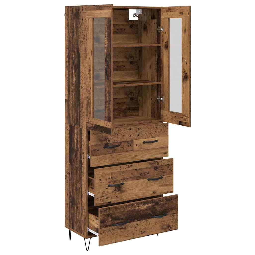 Credenza Legno vecchio 69,5 x 34 x 90 cm Legno multistrato