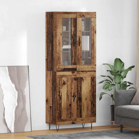 Credenza Legno vecchio 69,5 x 34 x 90 cm Legno multistrato
