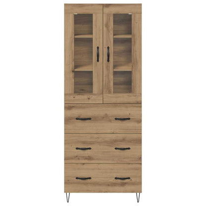 Credenza Rovere artigianale 69,5 x 34 x 90 cm Legno multistrato