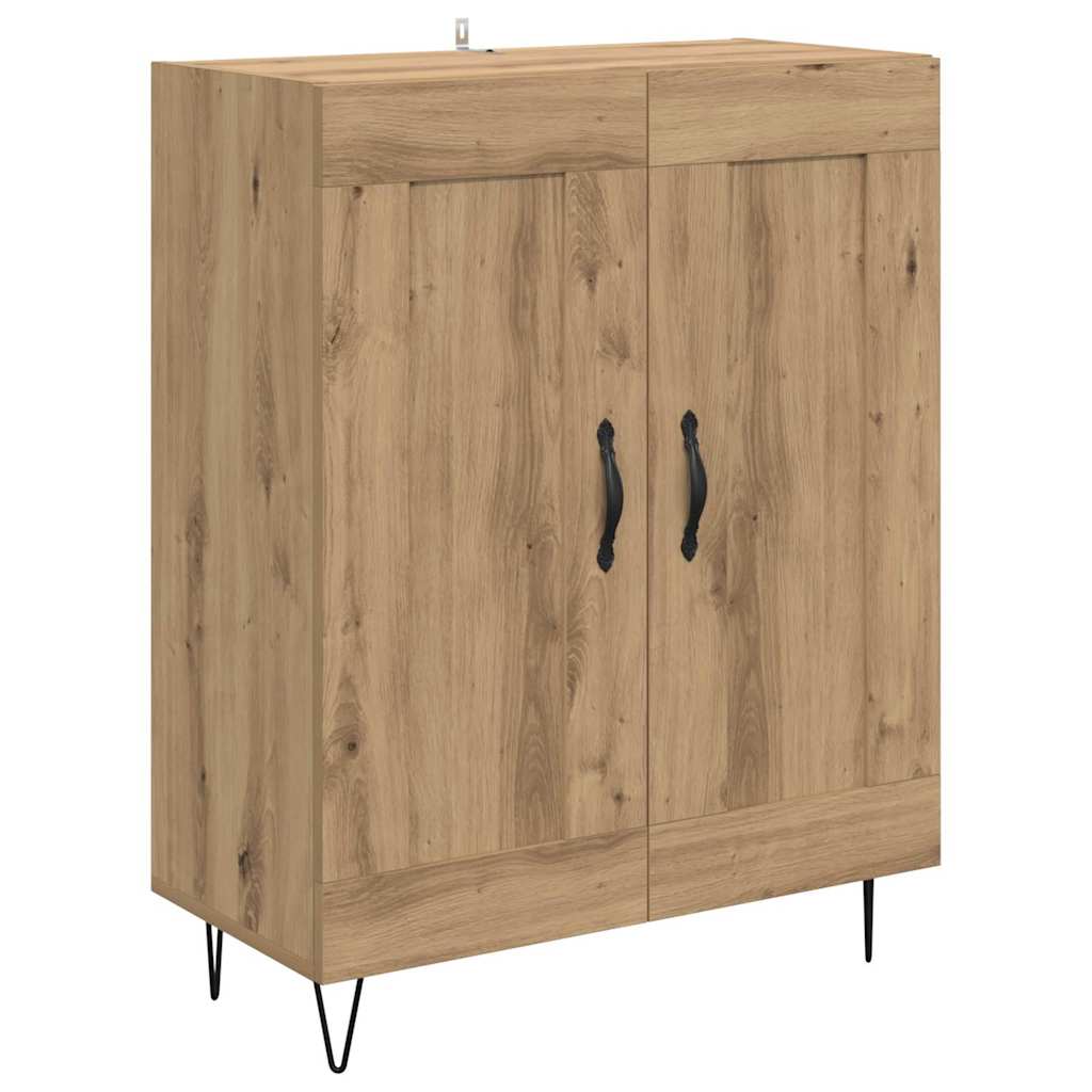 Credenza Rovere artigianale 69,5 x 34 x 90 cm Legno multistrato