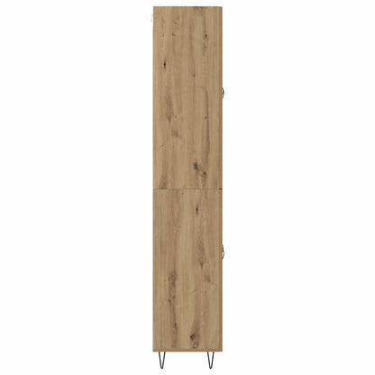 Credenza Rovere artigianale 69,5 x 34 x 90 cm Legno multistrato
