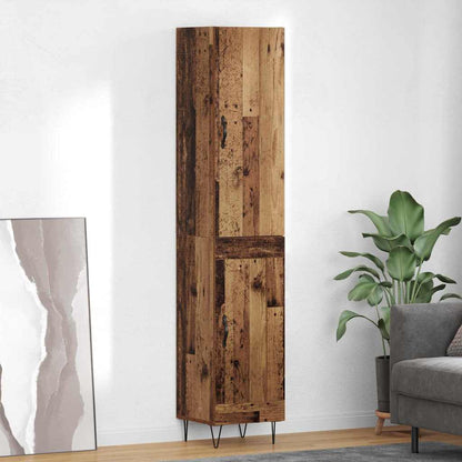 Credenza Legno vecchio 34,5 x 34 x 90 cm Legno multistrato