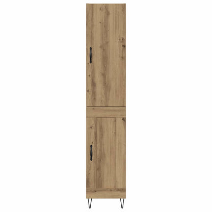 Credenza Rovere artigianale 34,5 x 34 x 90 cm Legno multistrato