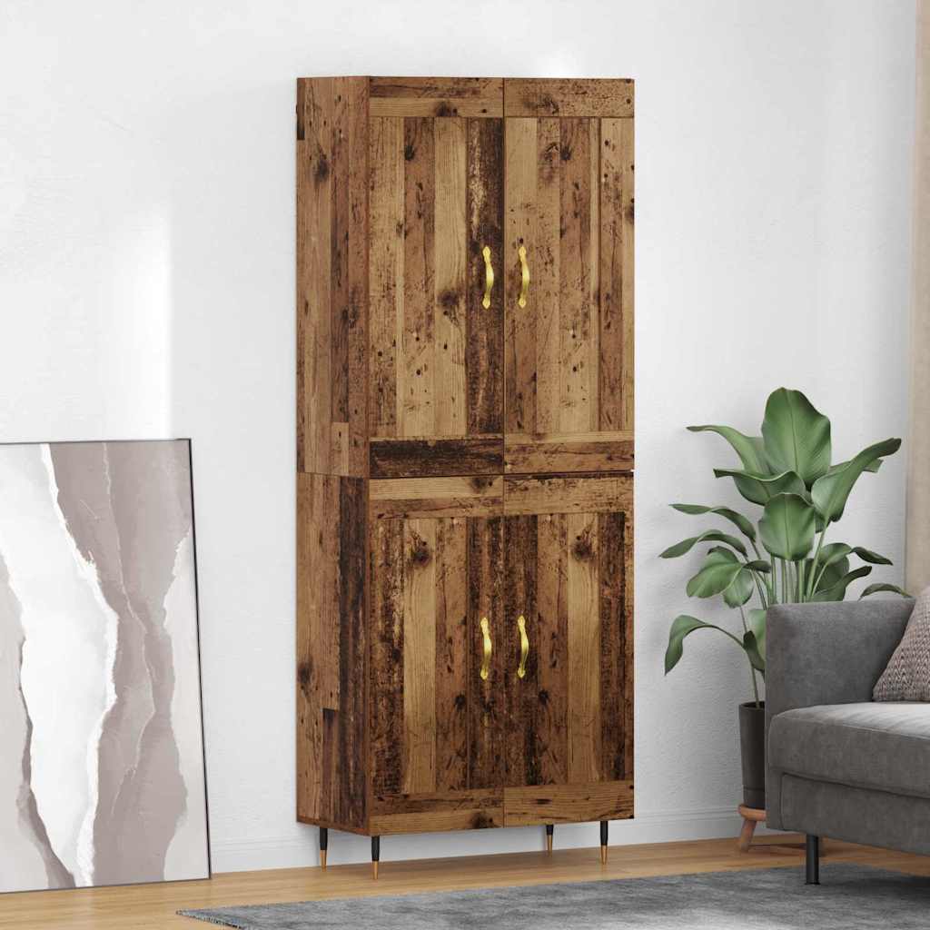 Credenza Legno vecchio 69,5 x 34 x 90 cm Legno multistrato