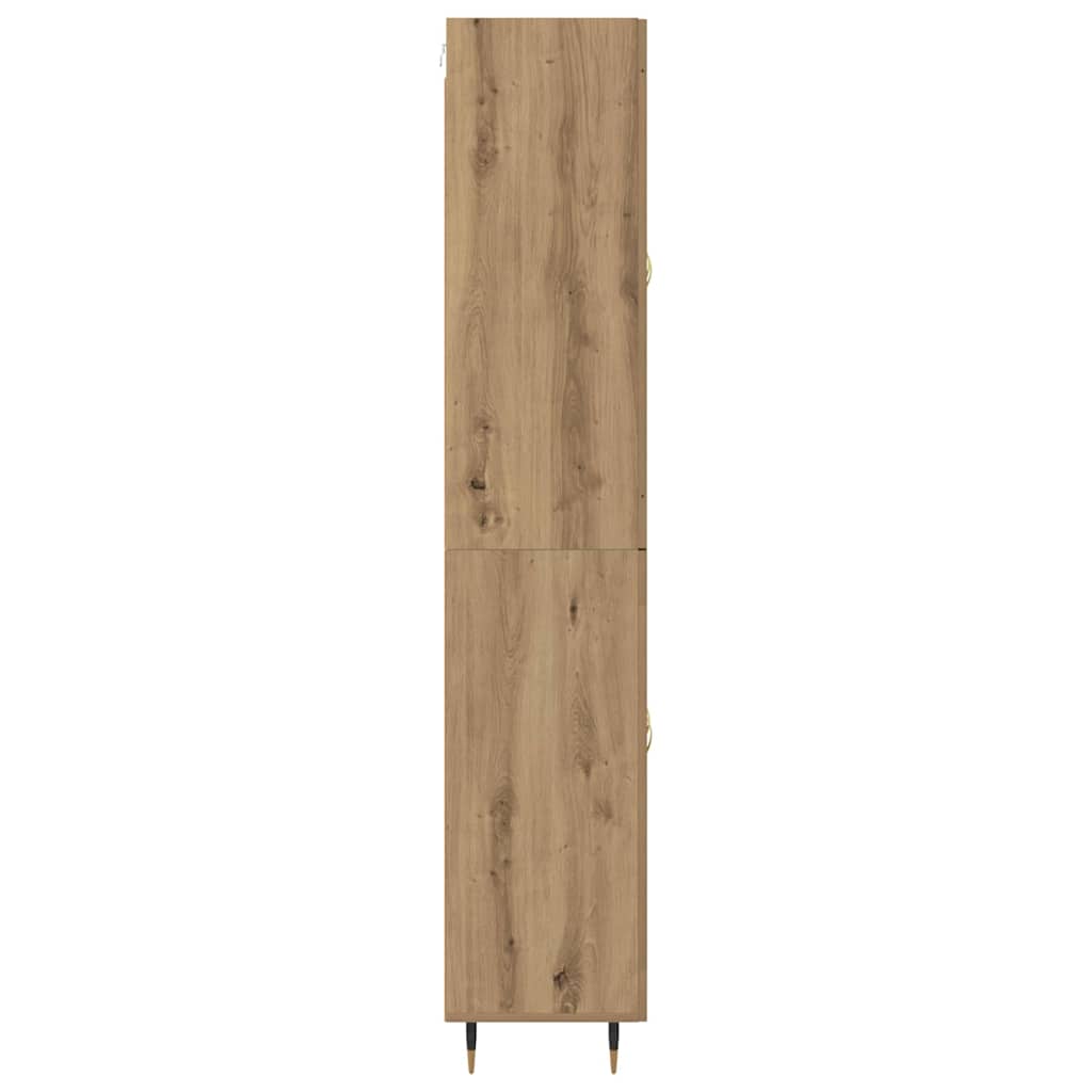 Credenza Rovere artigianale 69,5 x 34 x 90 cm Legno multistrato