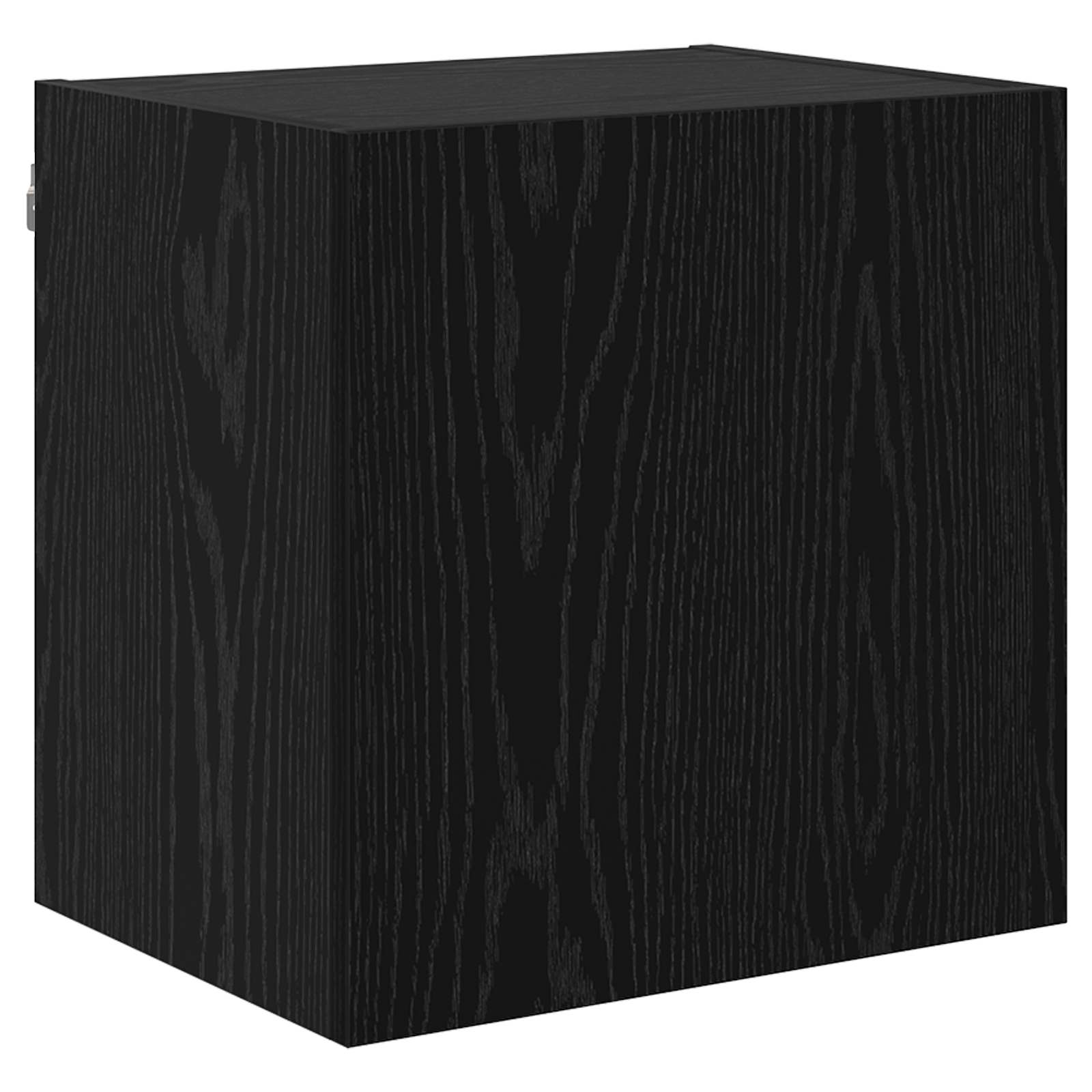 Mobile TV 4 pz Rovere Nero Legno ingegnerizzato | homemem39