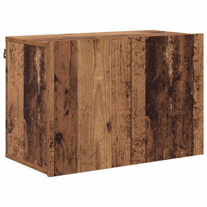 Unità TV da Parete 5 pcs Legno vecchio Legno multistrato