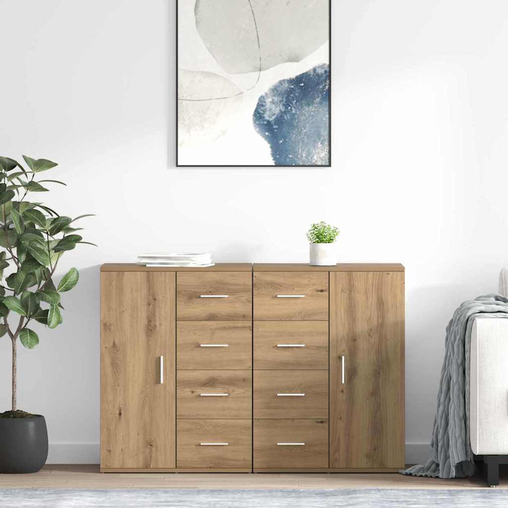 Sideboards Corona 2 pcs Rovere artigianale 59 x 39 x 80 cm