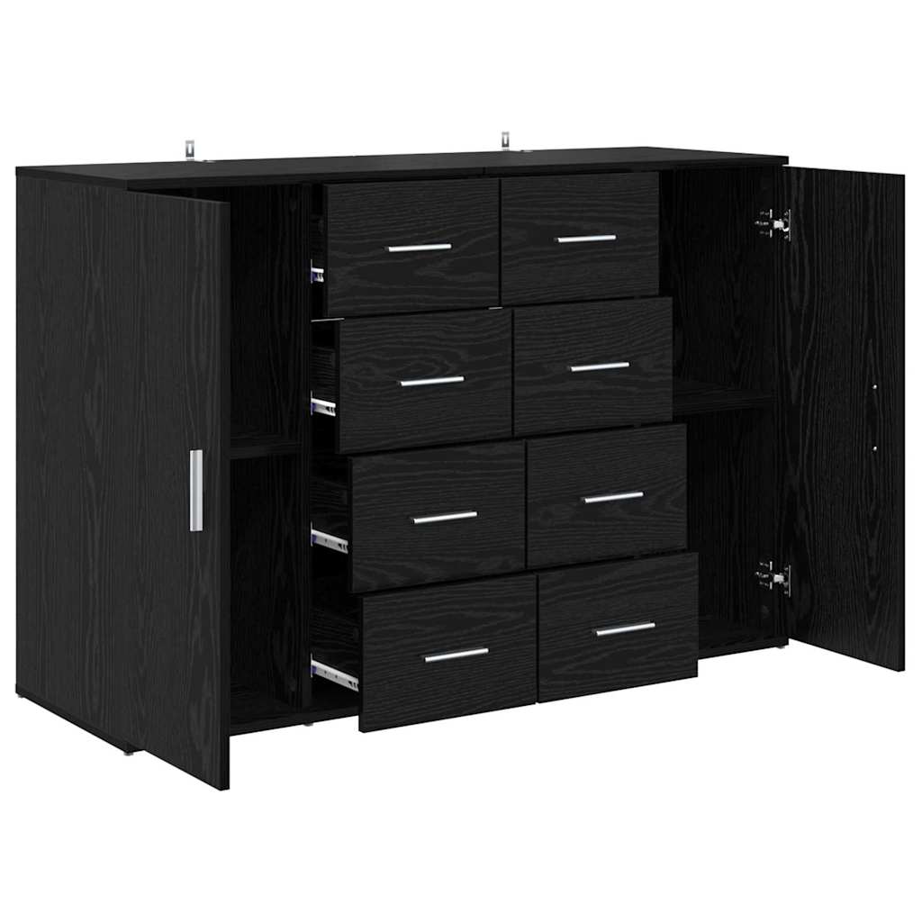 Sideboards Corona 2 pcs Rovere Nero 59 x 39 x 80 cm